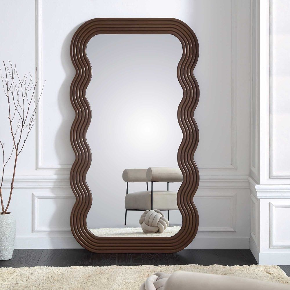 Miroir Vague Venus 180 x 100 cm avec Crochets de Montage