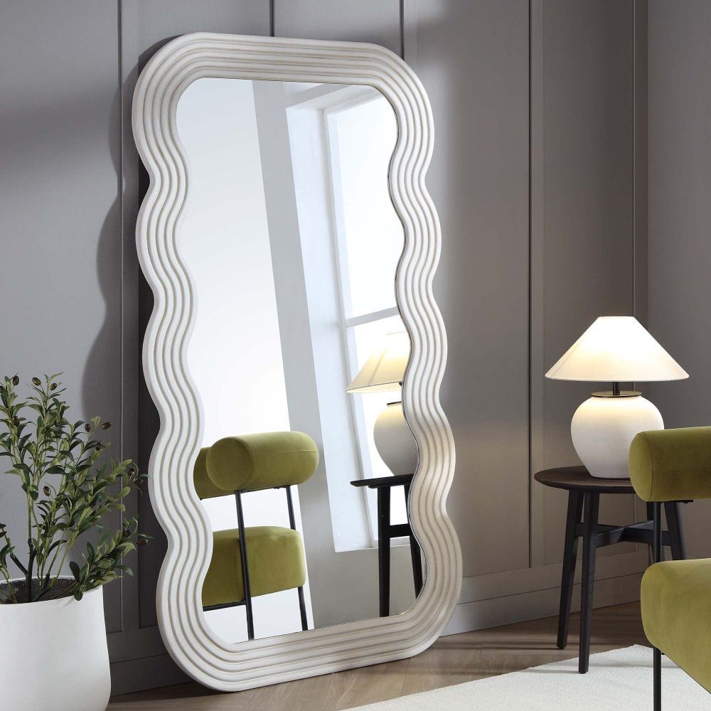 Miroir Vague Venus 180 x 100 cm avec Crochets de Montage