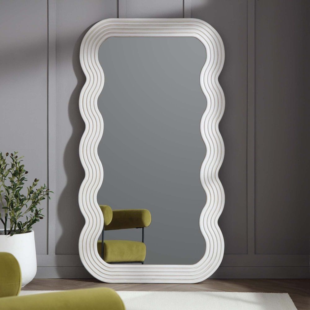 Miroir Vague Venus 180 x 100 cm avec Crochets de Montage